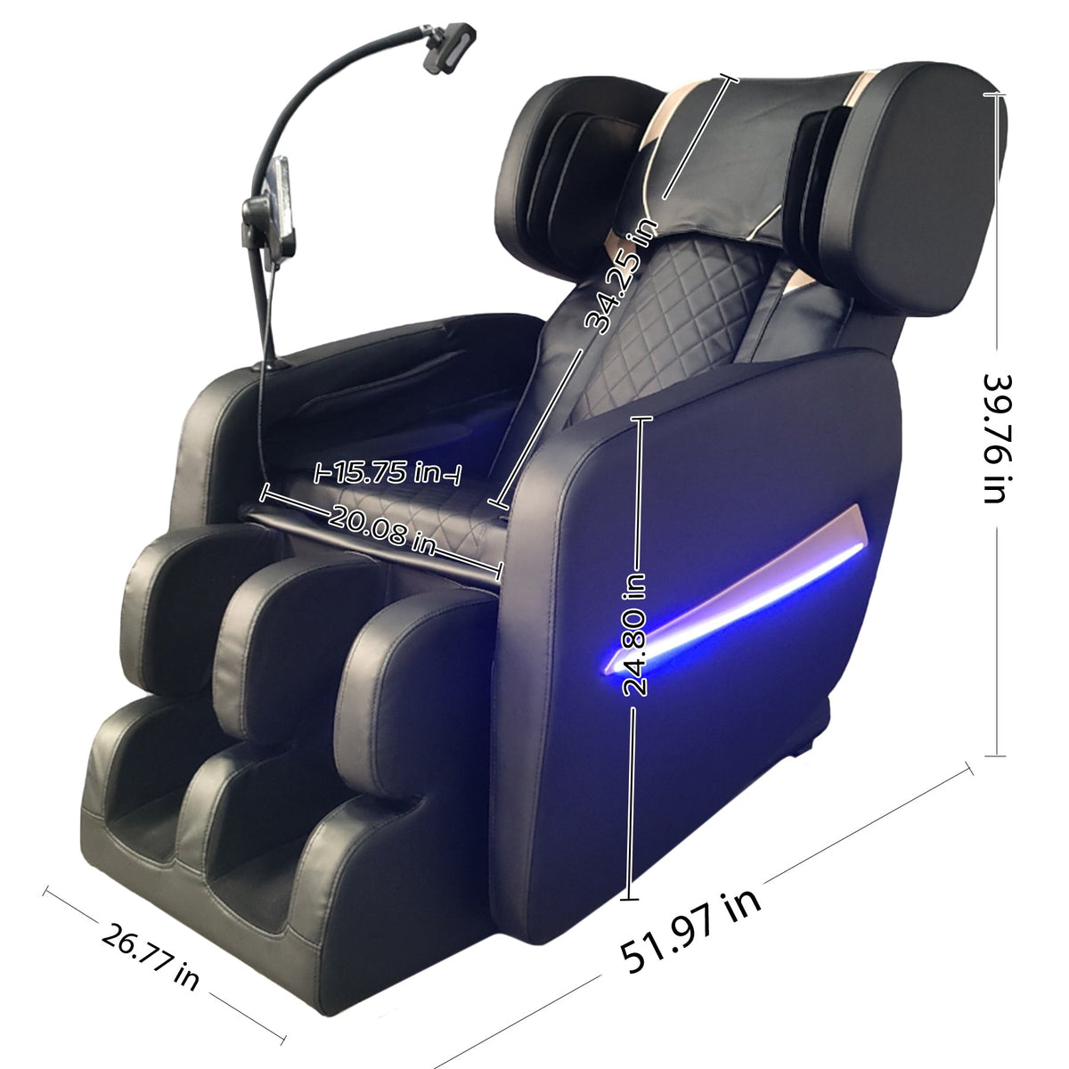 Massage Chair Recliner with Zero Gravity with Full Body Air Pressure