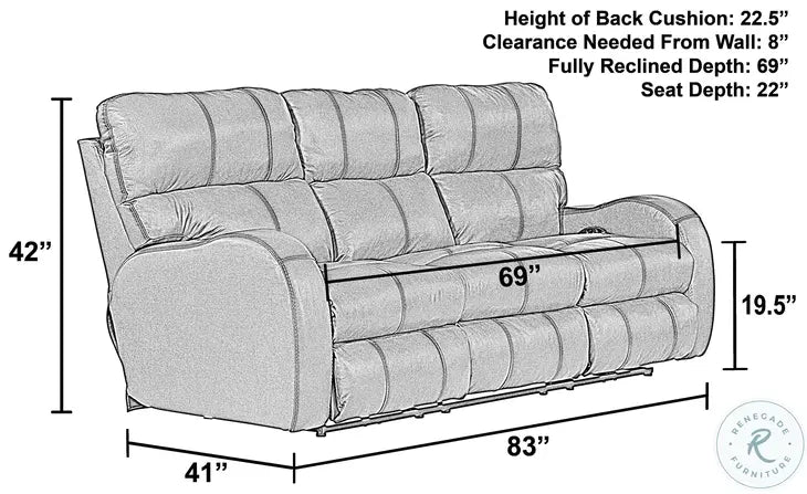 Angelo - Power Reclining Sofa