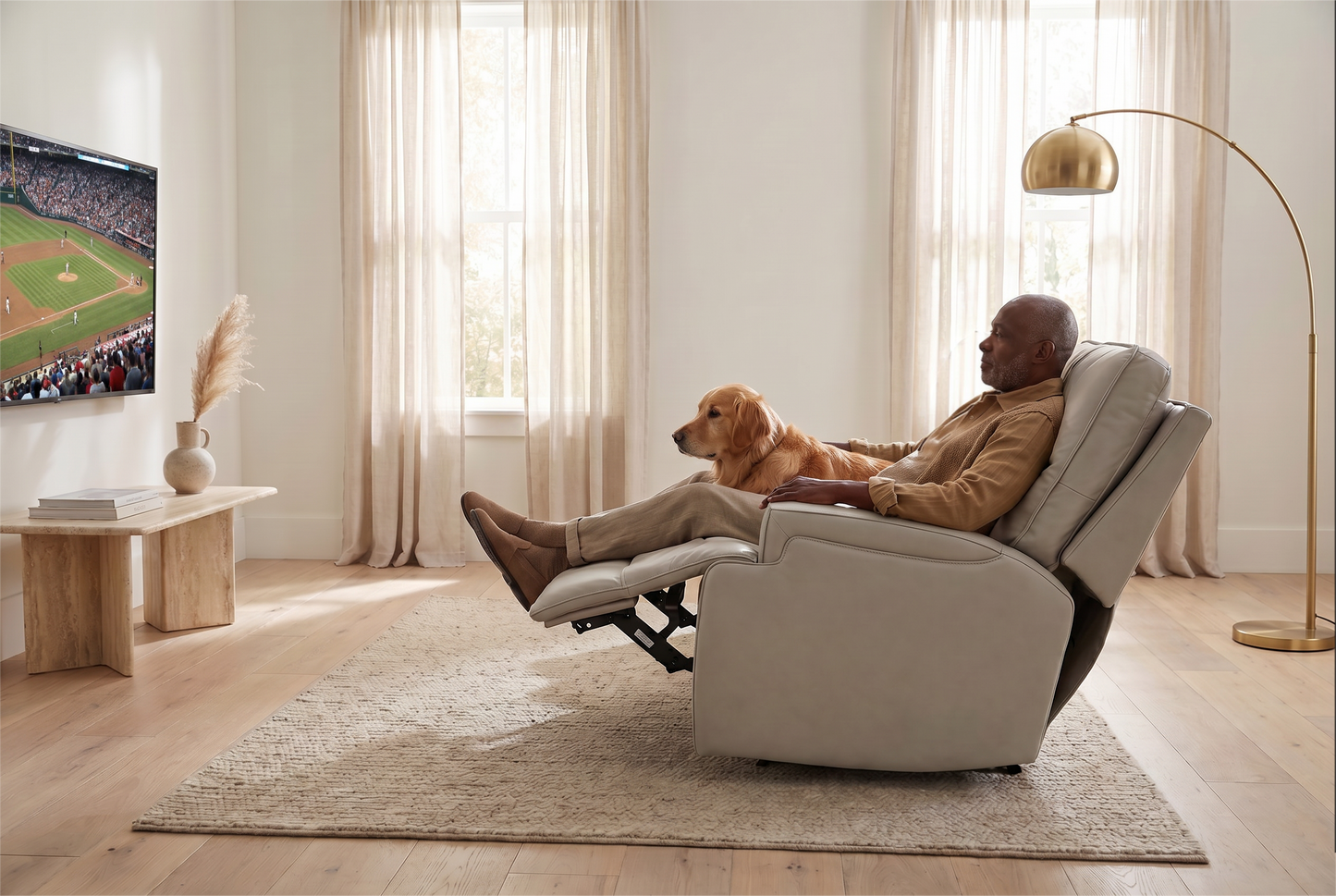 Atlas Fog 2-Piece Power Sofa Set