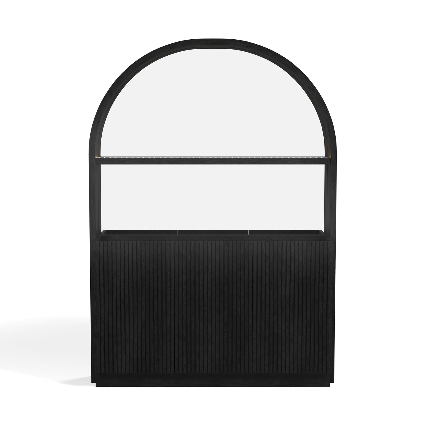 Prohibition Series Back Bar - Black