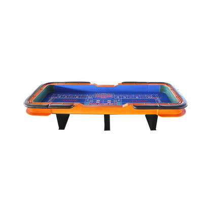 12FT Deluxe Casino Craps Game Table With Full Drink Rail