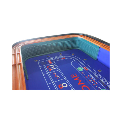 12FT Deluxe Casino Craps Game Table With Full Drink Rail