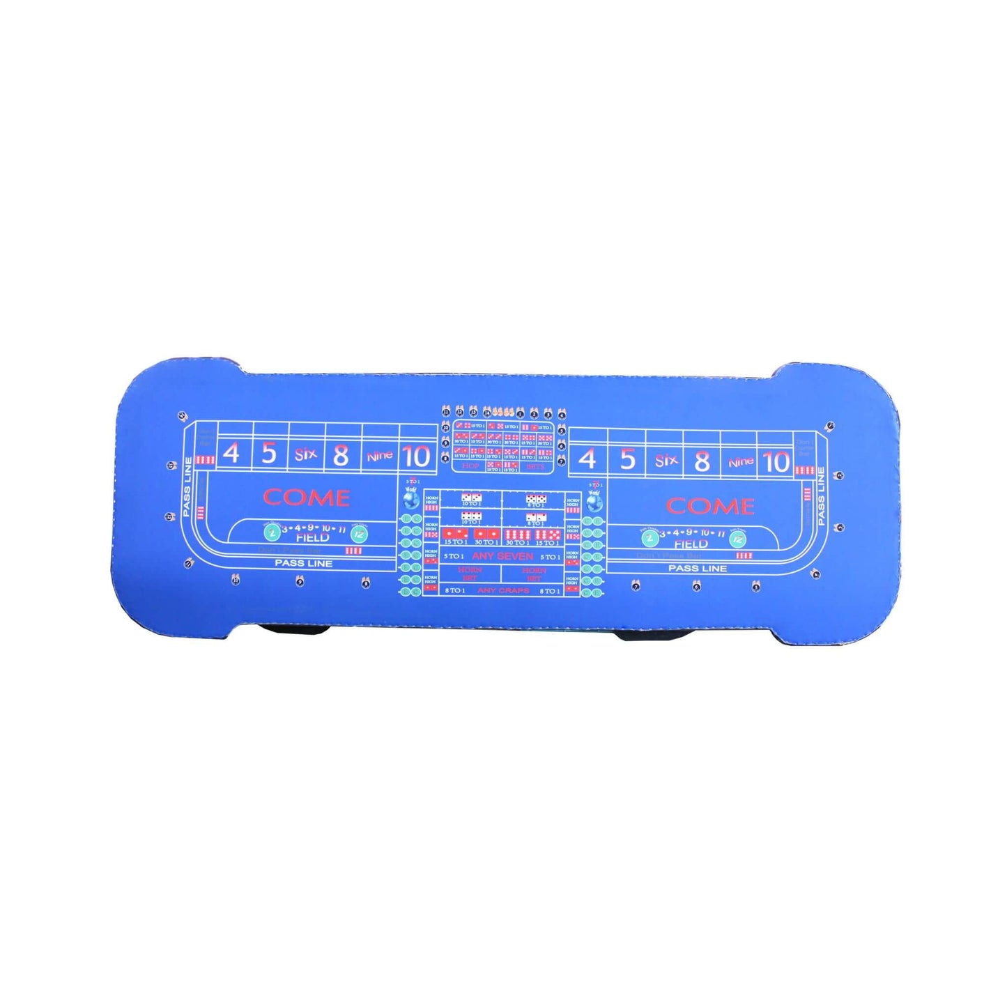 12FT Deluxe Casino Craps Game Table With Full Drink Rail