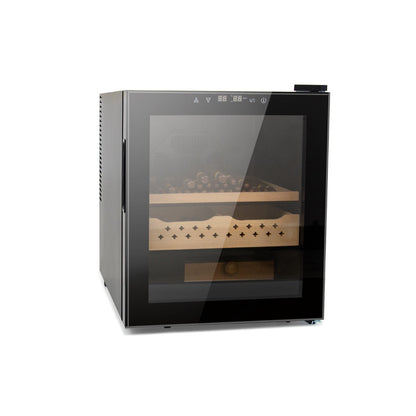 50L Cigar Humidor with 3-IN-1 Cooling, Heating & Humidity Control, 250 Counts Capacity Cigar Humidor Humidifiers with Constant Temperature Controller