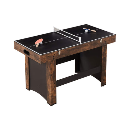 54-Inch 3-In-1 Air Hockey, Ping Pong And Foosball Table Combo