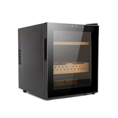50L Cigar Humidor with 3-IN-1 Cooling, Heating & Humidity Control, 250 Counts Capacity Cigar Humidor Humidifiers with Constant Temperature Controller