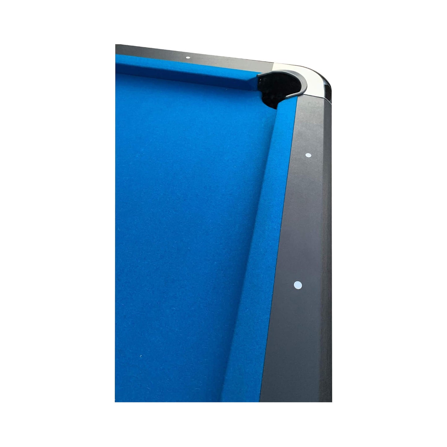8-Foot Professional Blue Billiard Pool Table With Cues And Balls