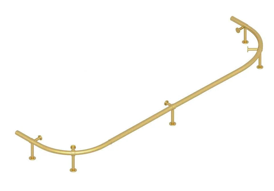 Prohibition Series Bar Foot Rail - Walnut