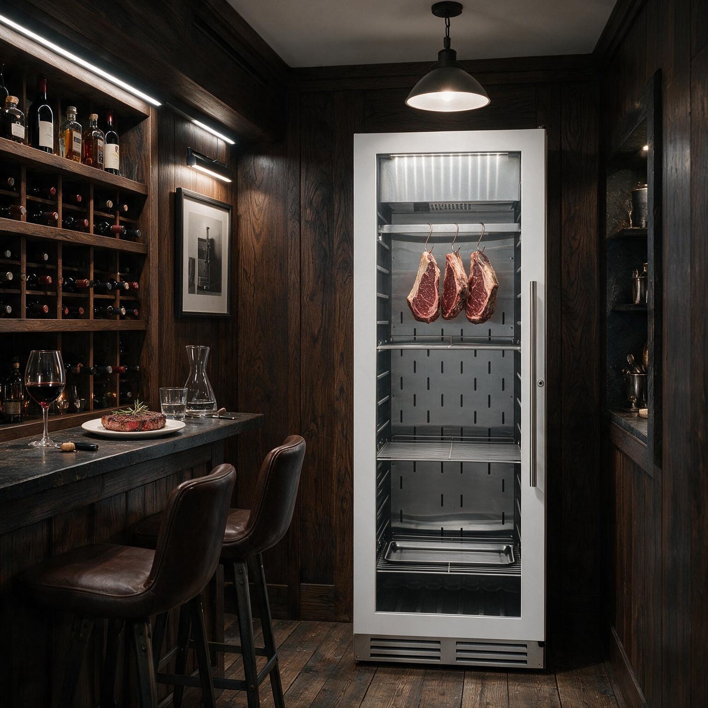 Upright Dry‑Aging Refrigerator