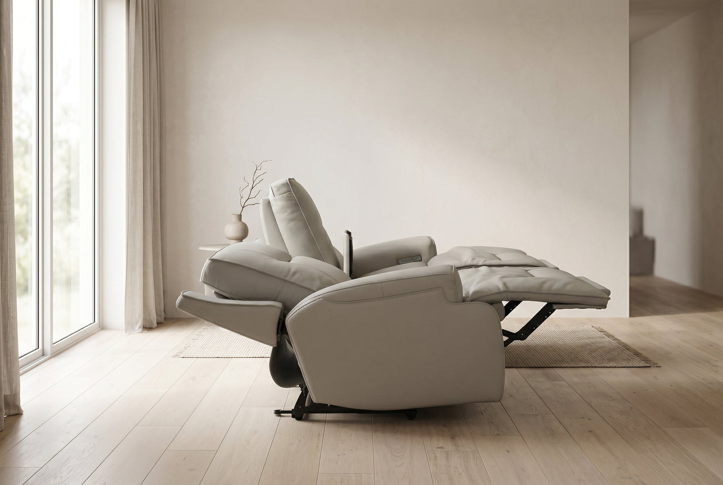 Atlas Fog 2-Piece Power Sofa Set