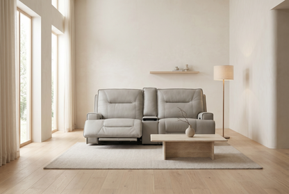Atlas Fog 2-Piece Power Sofa Set