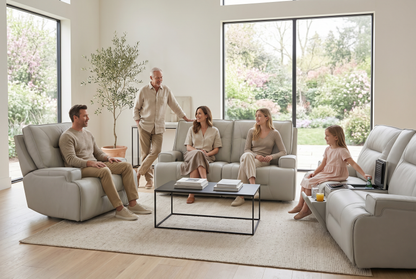 Atlas Fog Zero Gravity Power Sofa