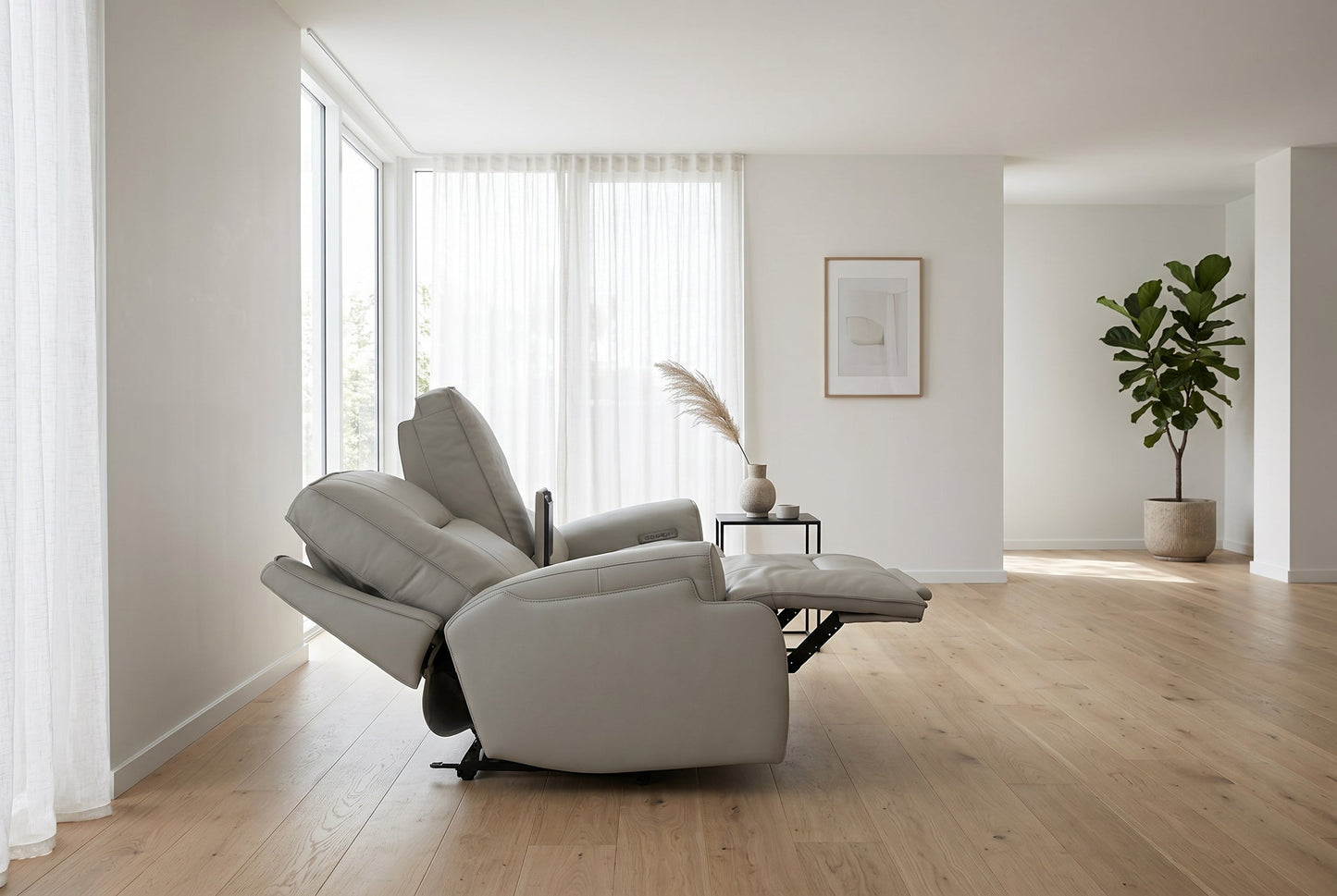 Atlas Fog 2-Piece Power Sofa Set