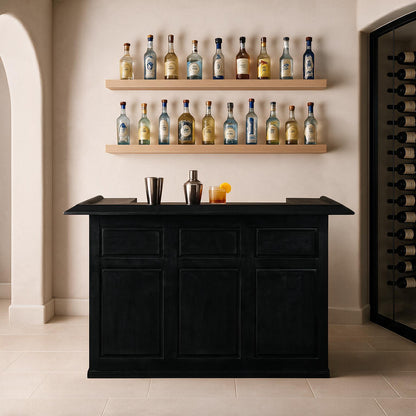 RAM Pub Series 72" Dry Bar Black