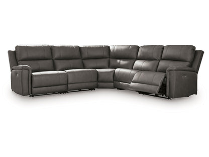 Modern Bleckley Anchor 5-Piece Power Reclining Sectional