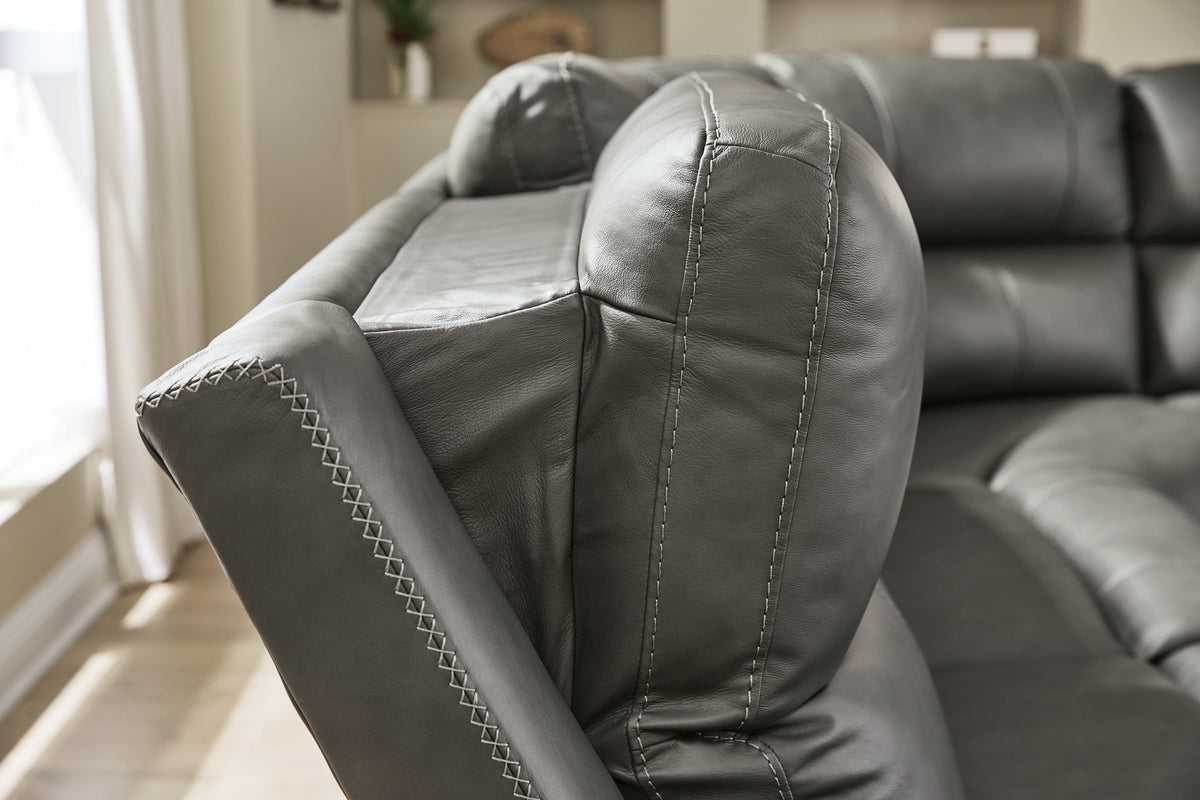 Modern Bleckley Anchor 5-Piece Power Reclining Sectional