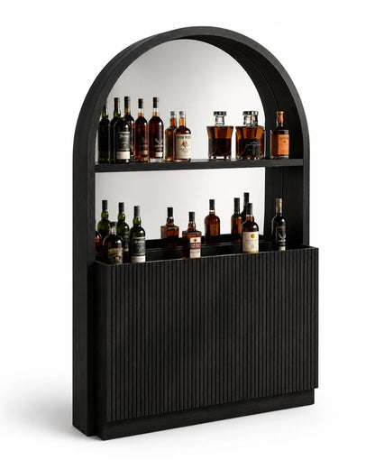 Prohibition Series Back Bar - Black