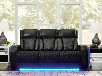 Boyington Black Power Reclining Sofa