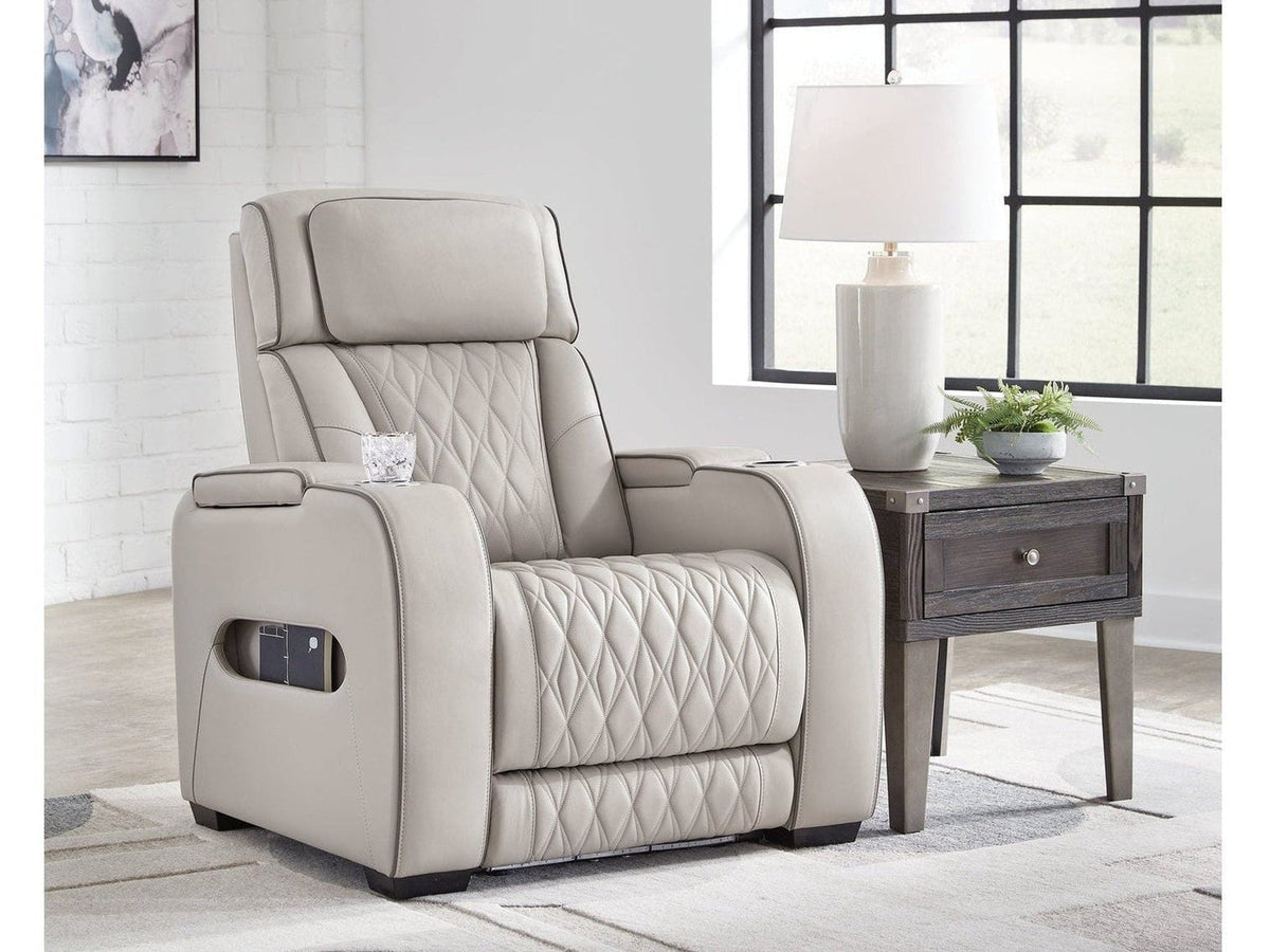 Boyington Gray Power Recliner