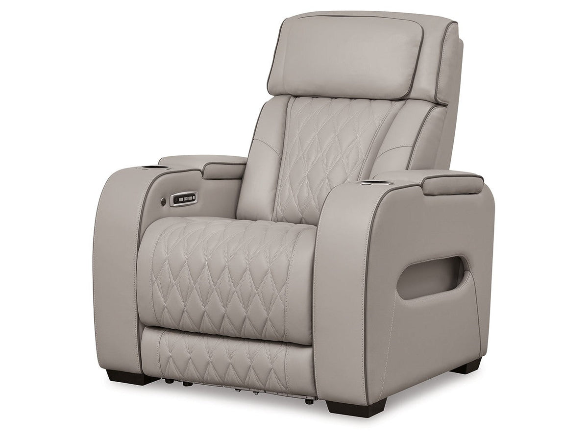 Boyington Gray Power Recliner