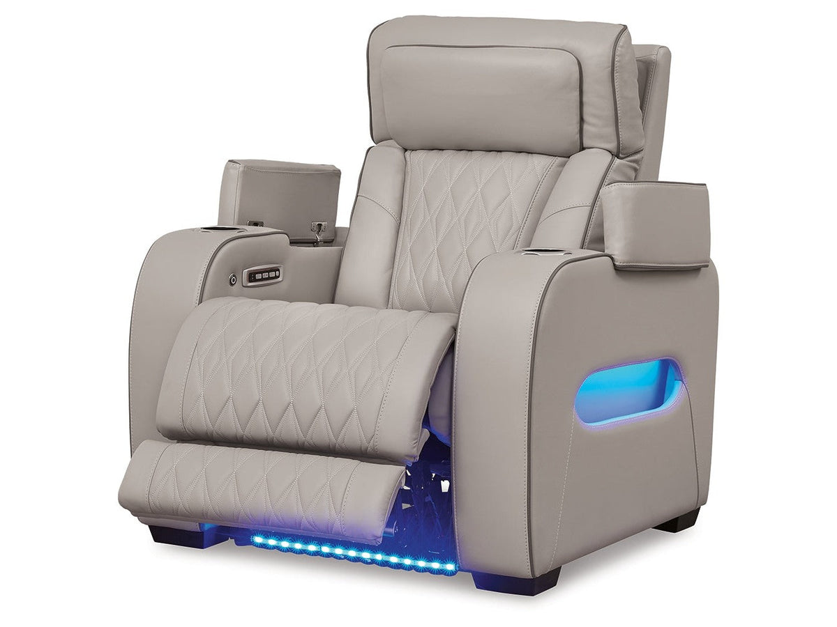 Boyington Gray Power Recliner