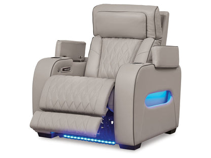 Boyington Gray Power Recliner
