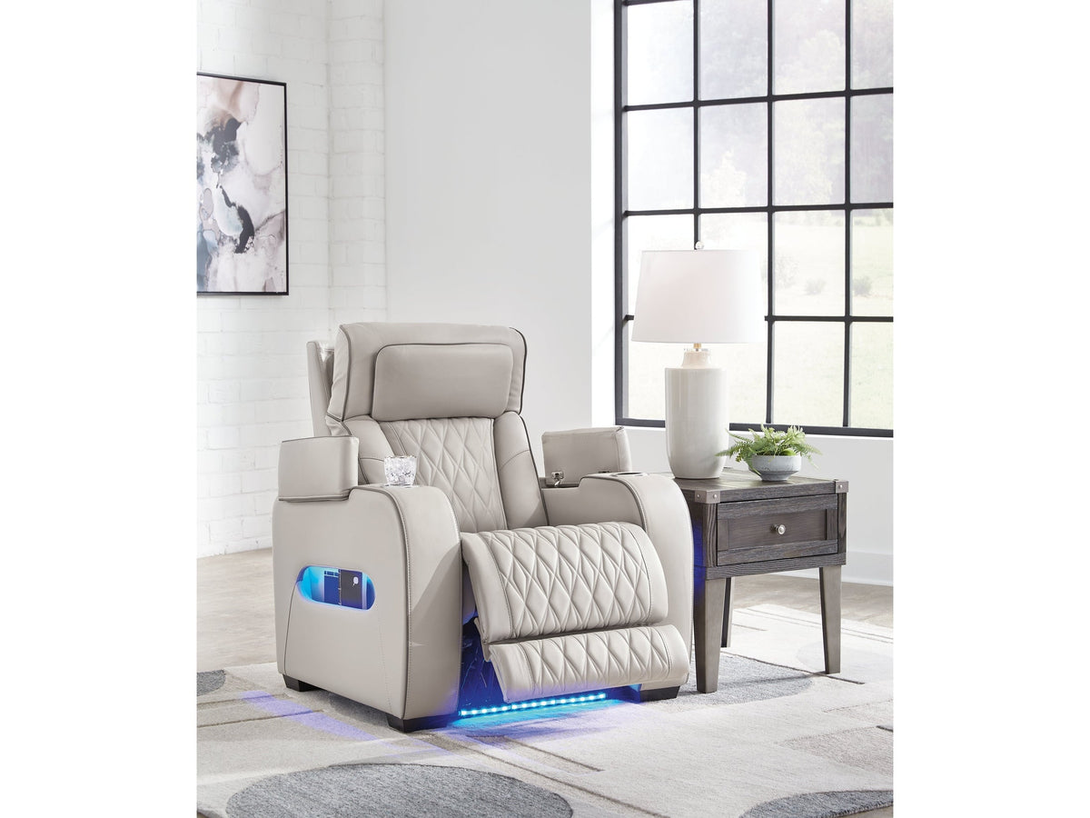 Boyington Gray Power Recliner