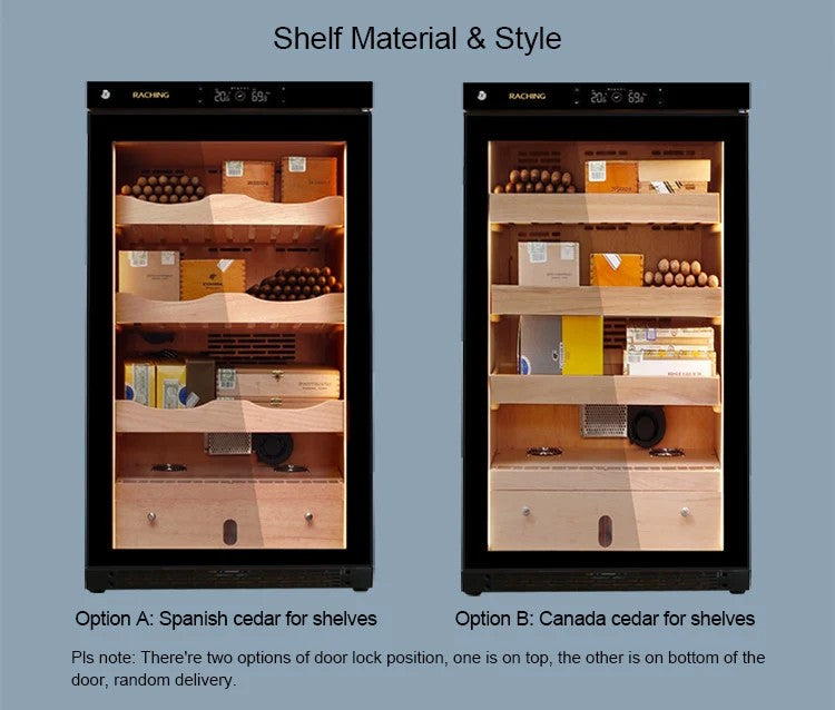 C150A Raching Electric Cigar  Humidor Cabinet  I 600 Cigars