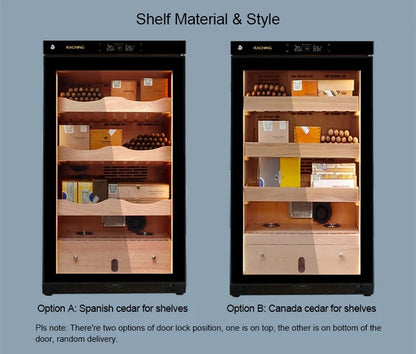 C150A Raching Electric Cigar  Humidor Cabinet  I 600 Cigars