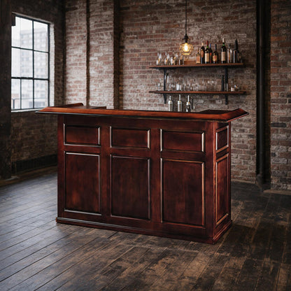 RAM Pub Series 72" Dry Bar Chestnut