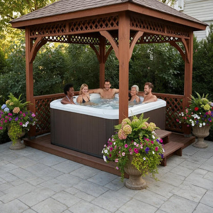 CSC Montana 6-Person 240V Luxury 34-Jet Spa With Aromatherapy