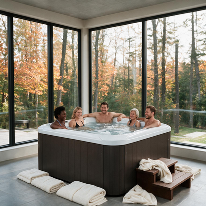 CSC Montana 6-Person 240V Luxury 34-Jet Spa With Aromatherapy