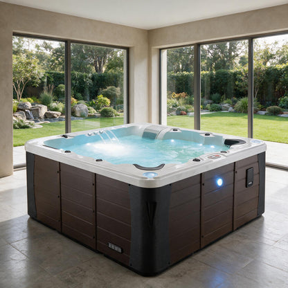 CSC Kansas 6-Person 240V Luxury 46-Jet Spa With Glacier Filtration