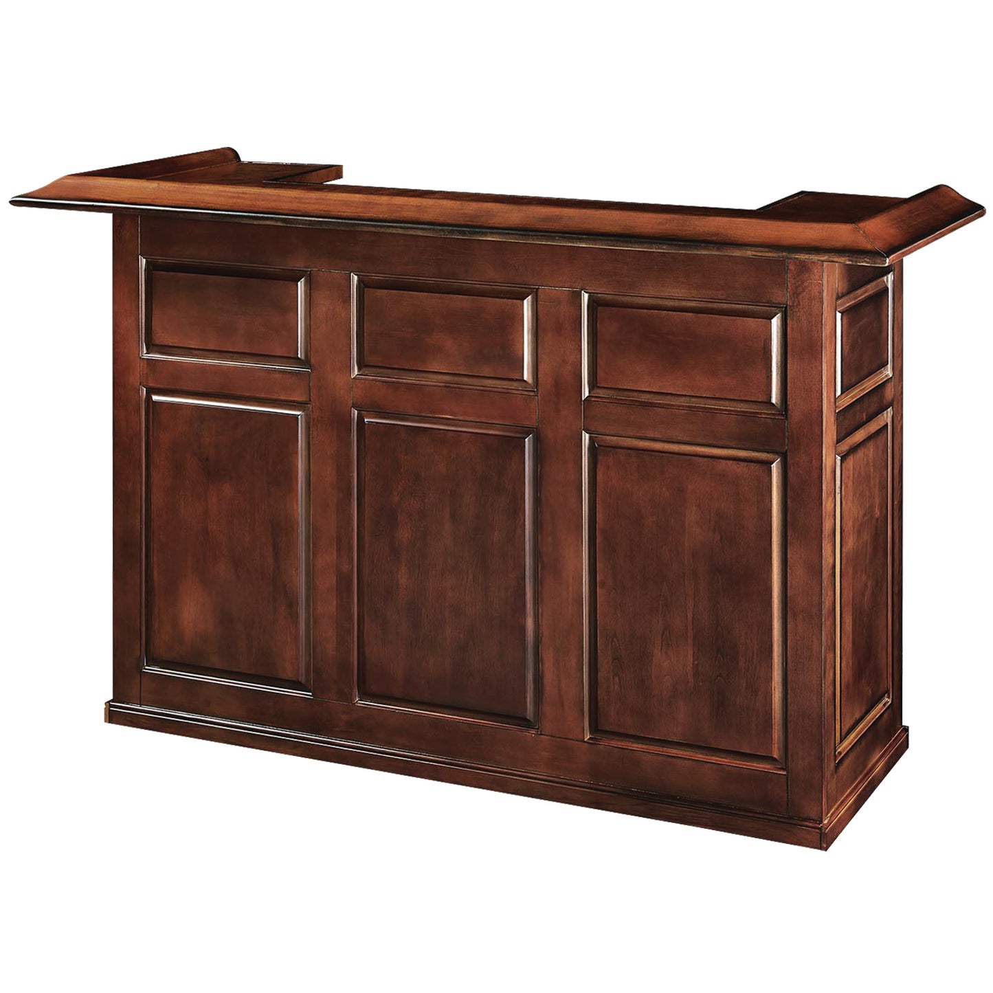 RAM Pub Series 72" Dry Bar Chestnut