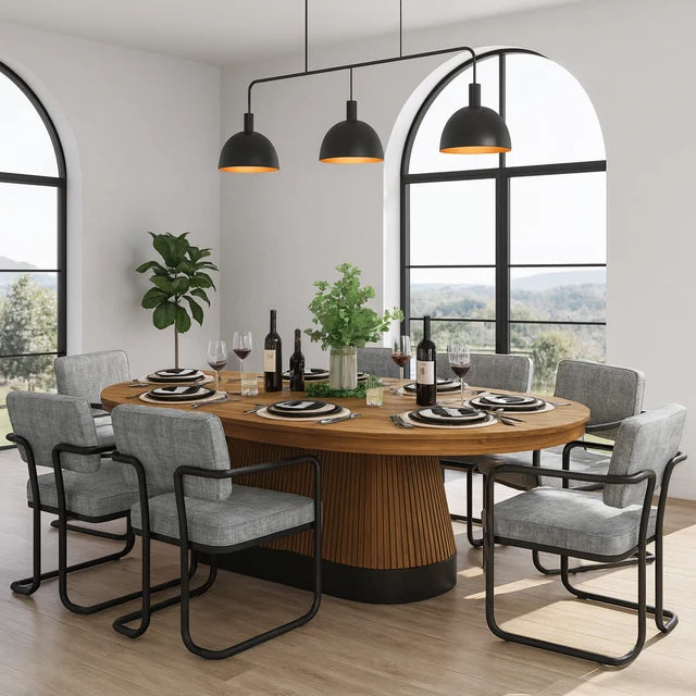Prohibition Series Texas Hold'em Table Dining Top Walnut