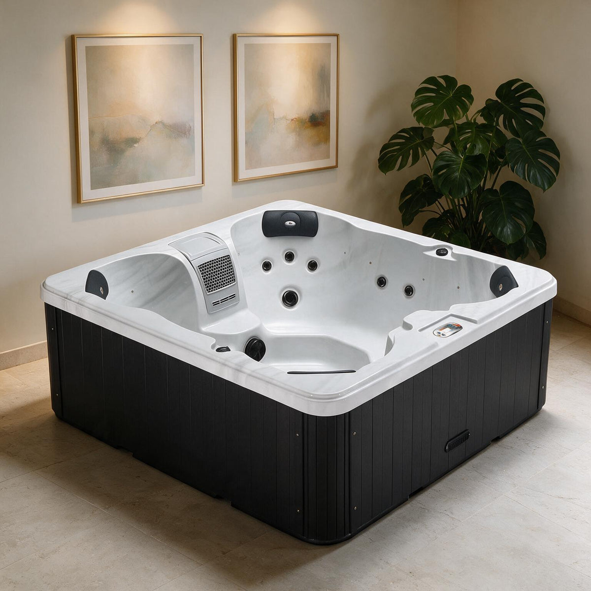 CSC Delaware 5-Person Plug And Play 18-Jet Spa With LED Lighting