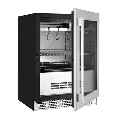 24″ Glass‑Door Meat Aging Fridge