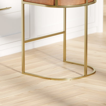 Winston Barstool in Brown PU