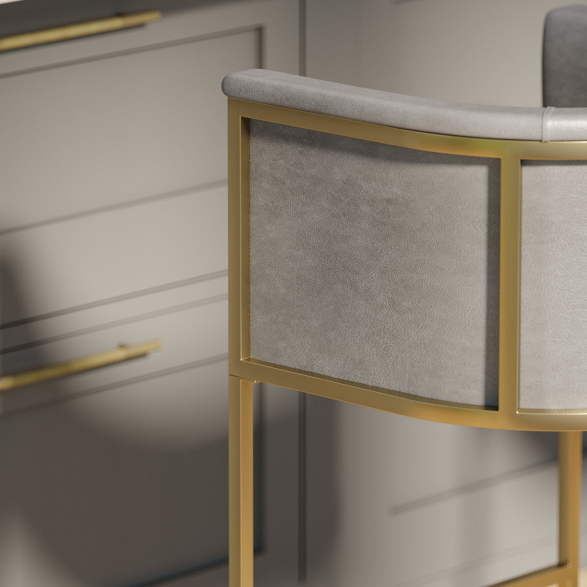 Winston Barstool in Grey