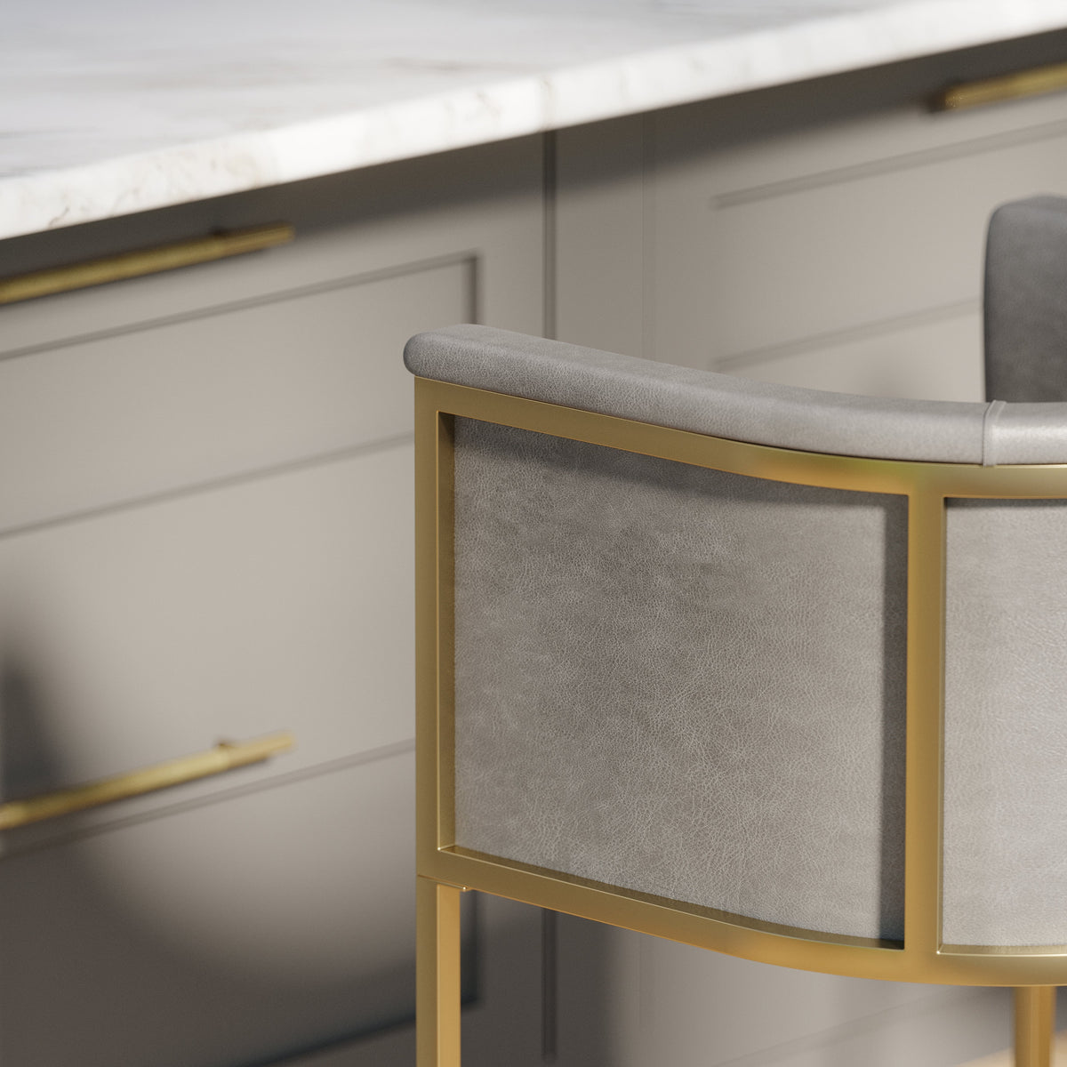 Winston Barstool in Grey