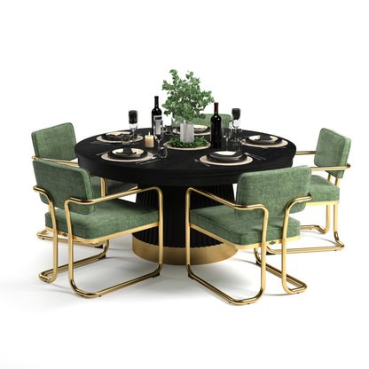 Prohibition Series 60" Poker Table Black