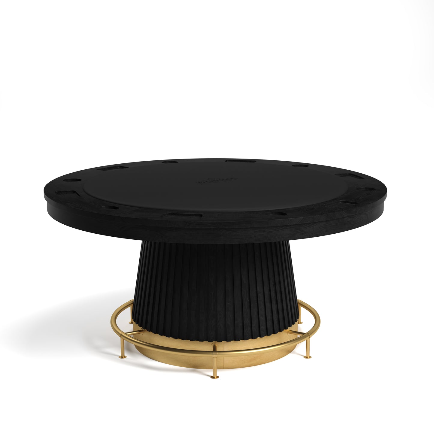 Prohibition Series 60" Poker Table Black
