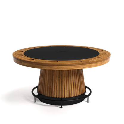 Prohibition Series 60" Poker Table Walnut