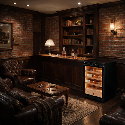 C150A Raching Electric Cigar  Humidor Cabinet  I 600 Cigars