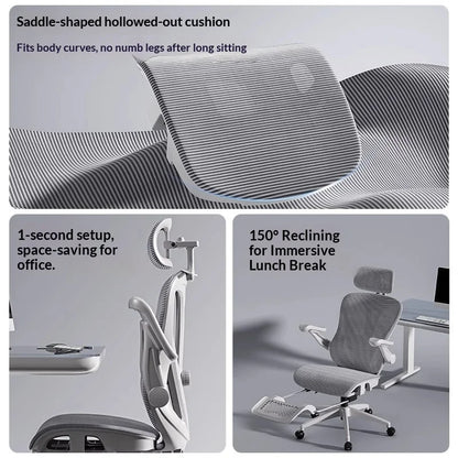 Ergonomic Chair Adjustable Backrest Gaming  Computer Home Rotatable Sedentary Not Tired Silla Gamer Office Furnitur
