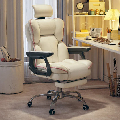 Ergonomic Chair PU Leather Computer Gaming Chairs Executive Gamer Chair Adjustable High Back Office Chair Office Furniture