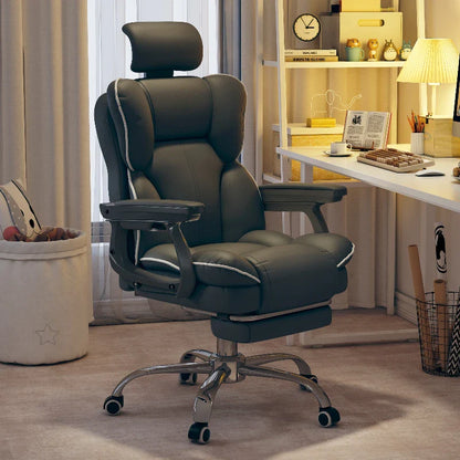 Ergonomic Chair PU Leather Computer Gaming Chairs Executive Gamer Chair Adjustable High Back Office Chair Office Furniture