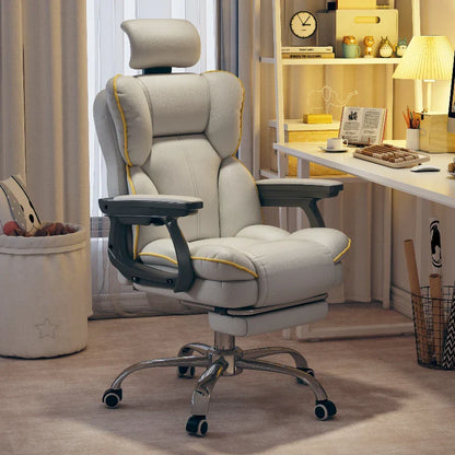 Ergonomic Chair PU Leather Computer Gaming Chairs Executive Gamer Chair Adjustable High Back Office Chair Office Furniture