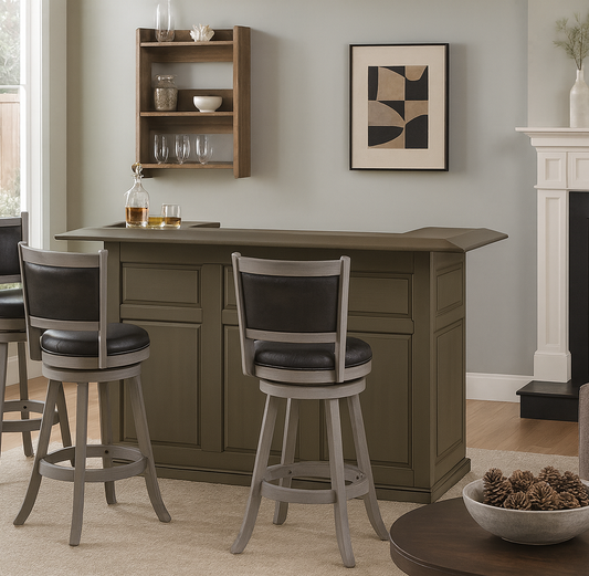 RAM Pub Series 72" Dry Bar Slate