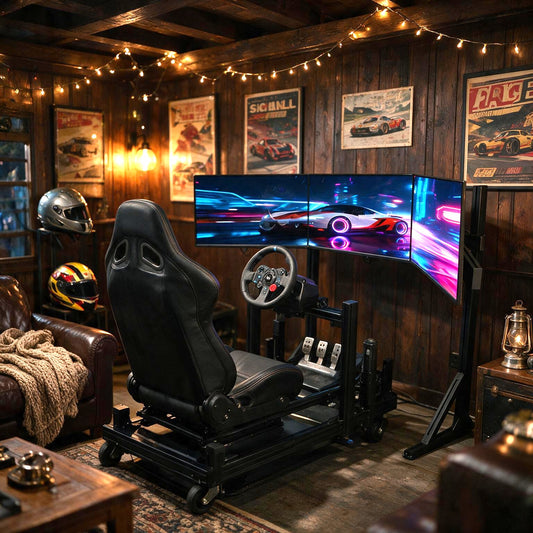 YHY Racing Cockpit Simulator Full Racing Movement